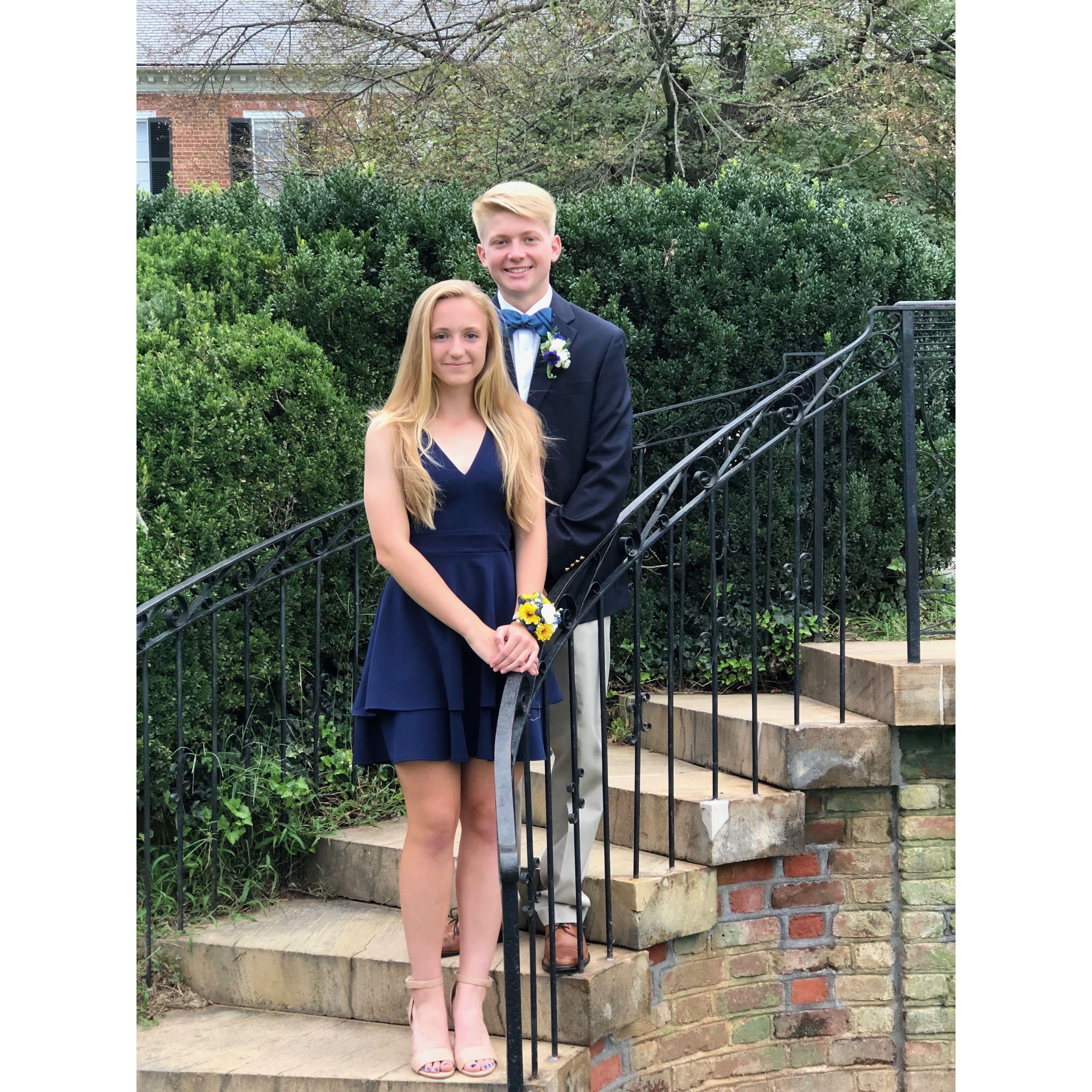 Our first homecoming in September of 2018