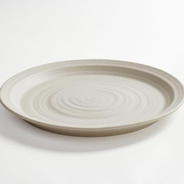 Farmstead Stoneware Serving Platter - Oatmeal