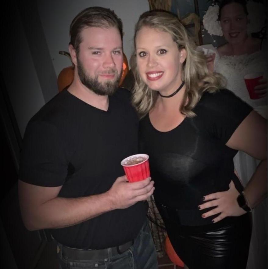 our first picture together and the night we said I love you