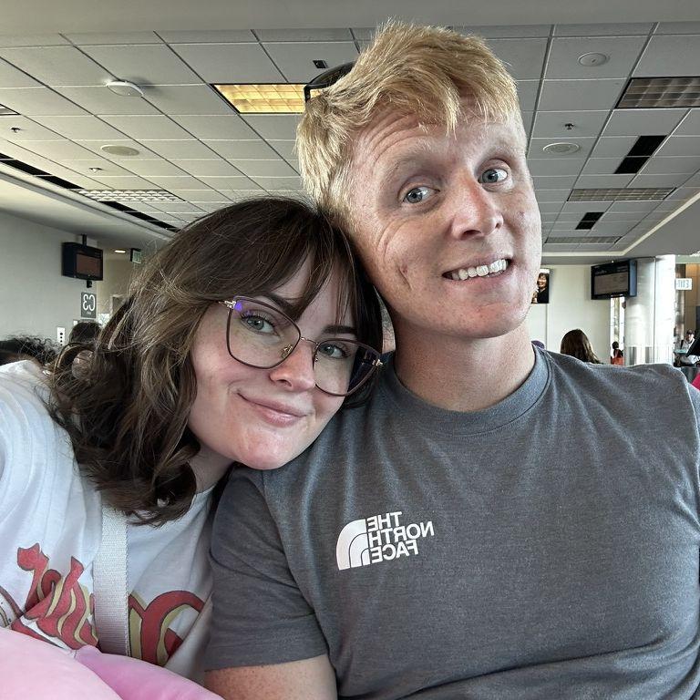 Heading to see his parents in Florida.