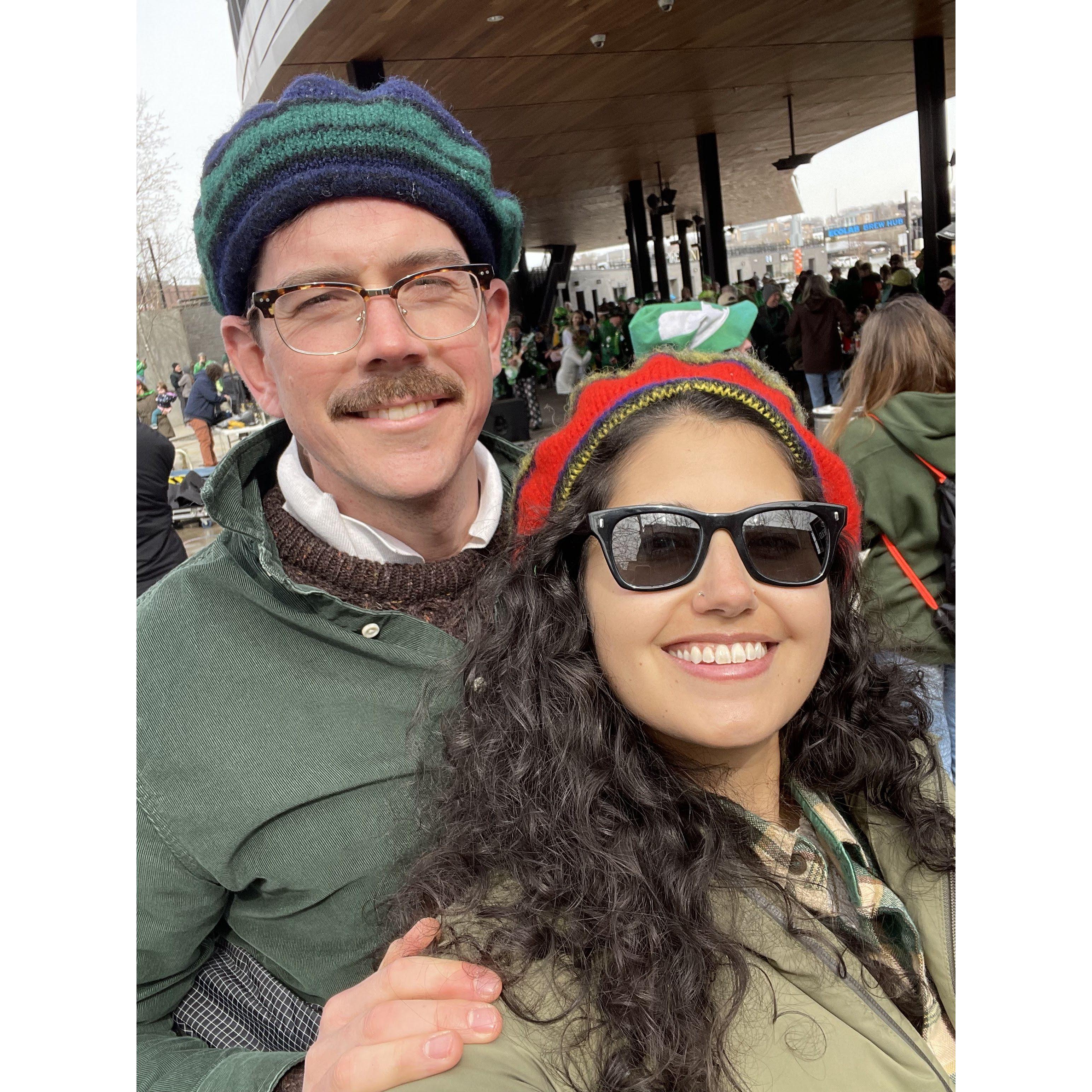 St. Patty's Day celebrating Jimmy's heritage and his favorite holiday in March 2022