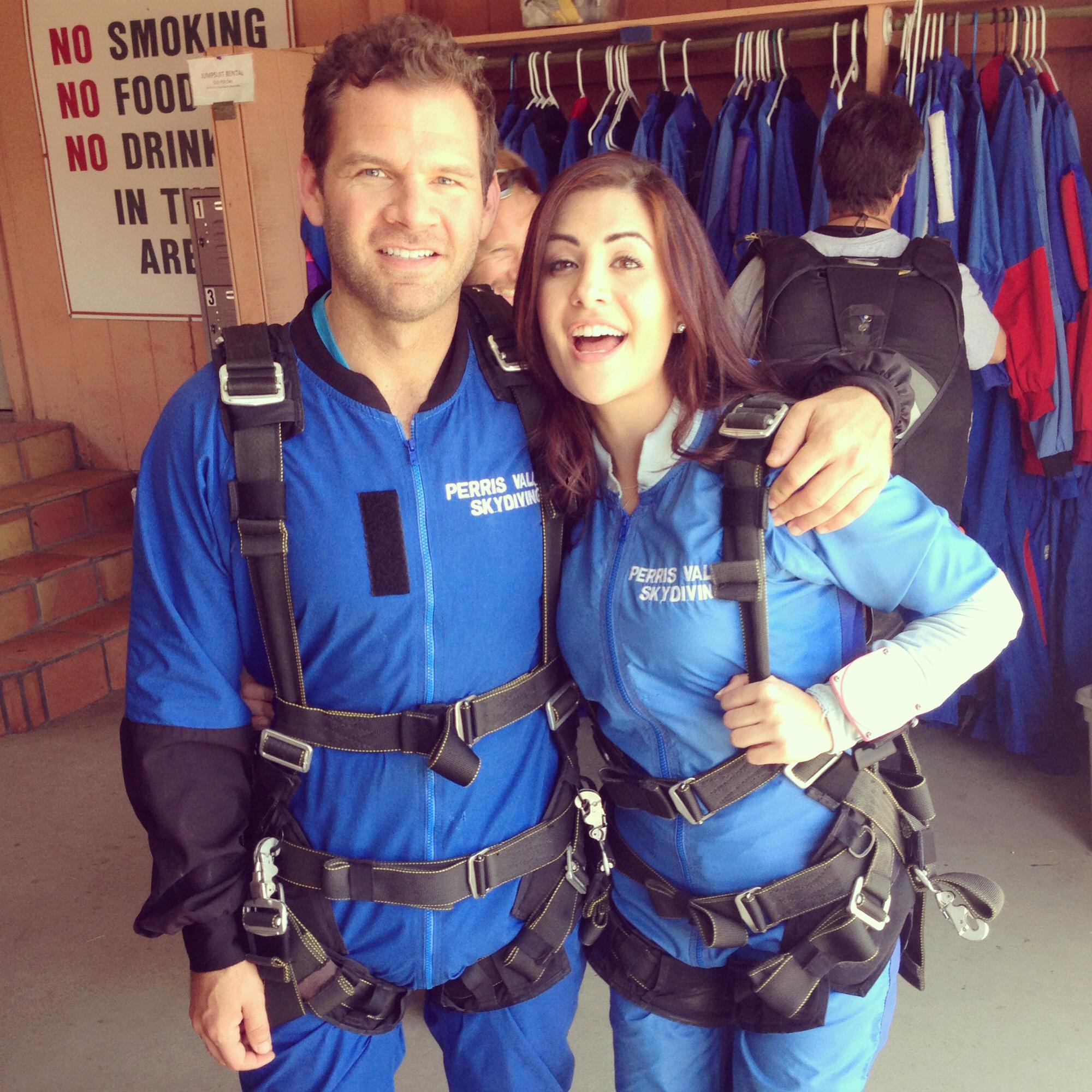 Skydiving on my bday, 2013