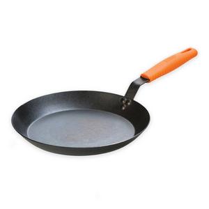 Lodge 12-Inch Seasoned Carbon Steel Skillet with Silicone Sleeve Handle