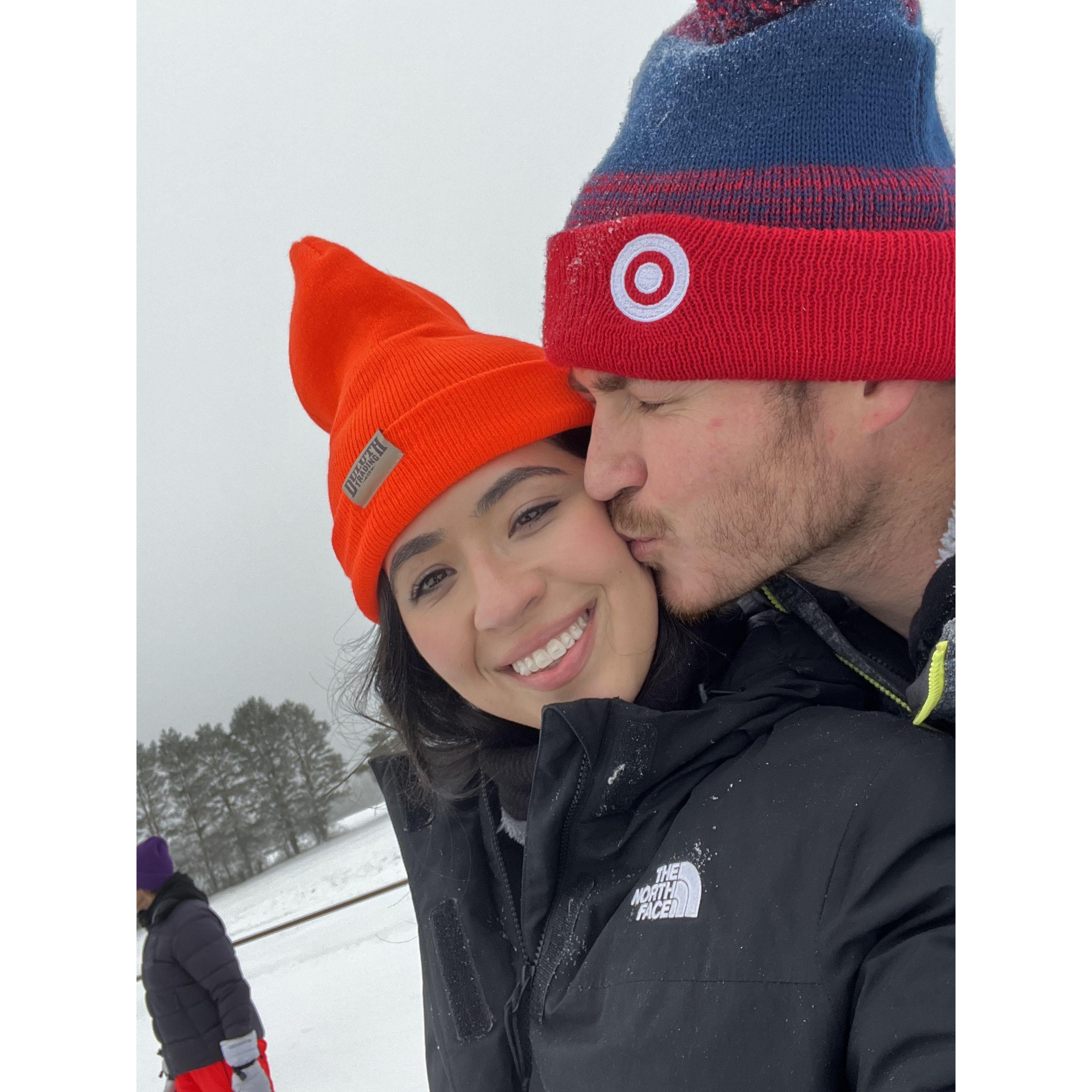 Snowtubing January 2022.