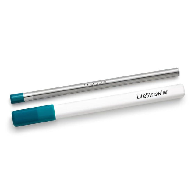 LifeStraw Sip – Reusable Stainless Steel Water Filter Drinking Straw