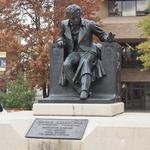 Edgar Allan Poe Statue at The University of Baltimore