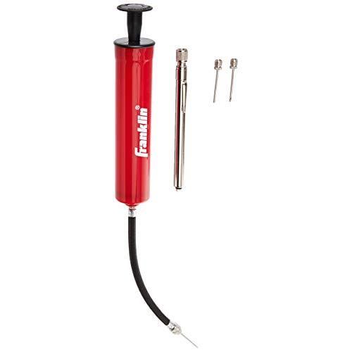 Franklin Sports Ball Maintenance Kit: Pump, Needles, Flexible Hose, Pressure Gauge and Carry Bag— Pump for Soccer Balls, Basketballs, Volleyballs and Footballs — Sidelines Ball Pump — Complete Kit