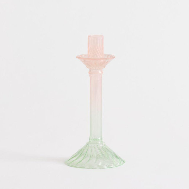 Cynthia Rowley Gradient Taper Holder – Green/Pink – Large
