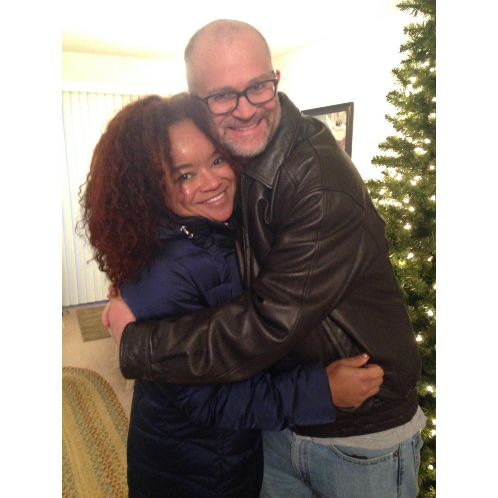 We spent New Years 2018 in Marion, Ohio.  This is us at Thomas' mother's home