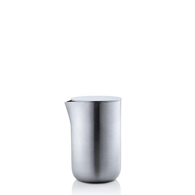 Blomus Basic Creamer with Lid, 4 oz, Brushed Stainless Steel