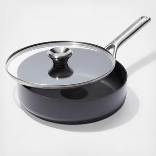 Ceramic Professional Non-Stick 3-Qt. Saute Pan with Lid