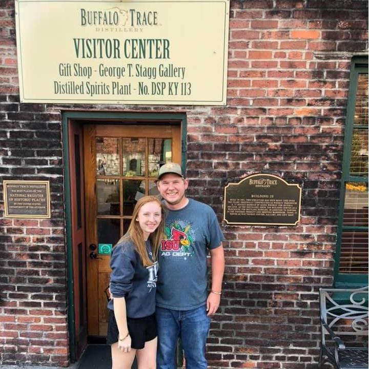 And we made a stop at Buffalo Trace Distillery, one of the distilleries on the Kentucky Bourbon Trail