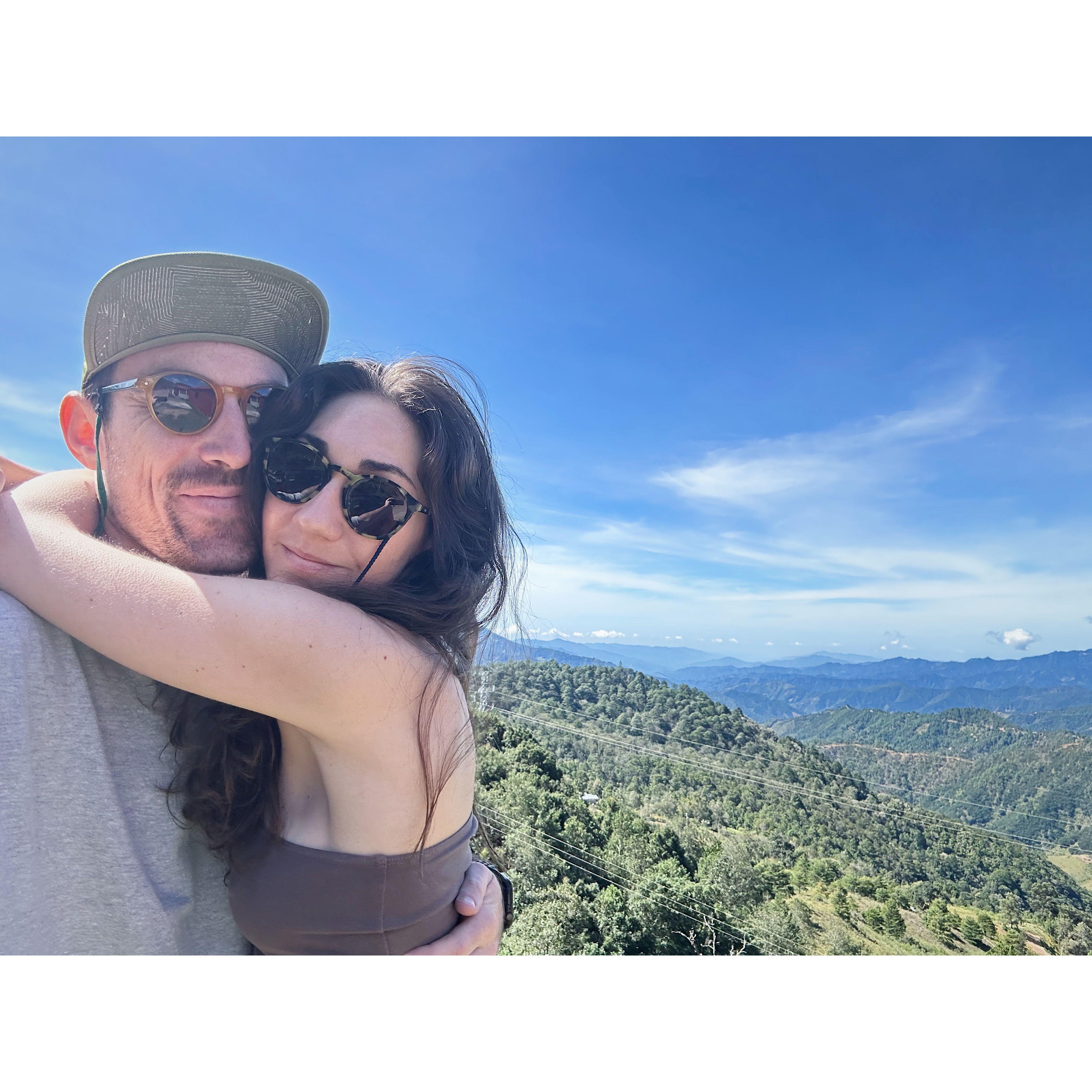 Trekking in Mexican high altitude