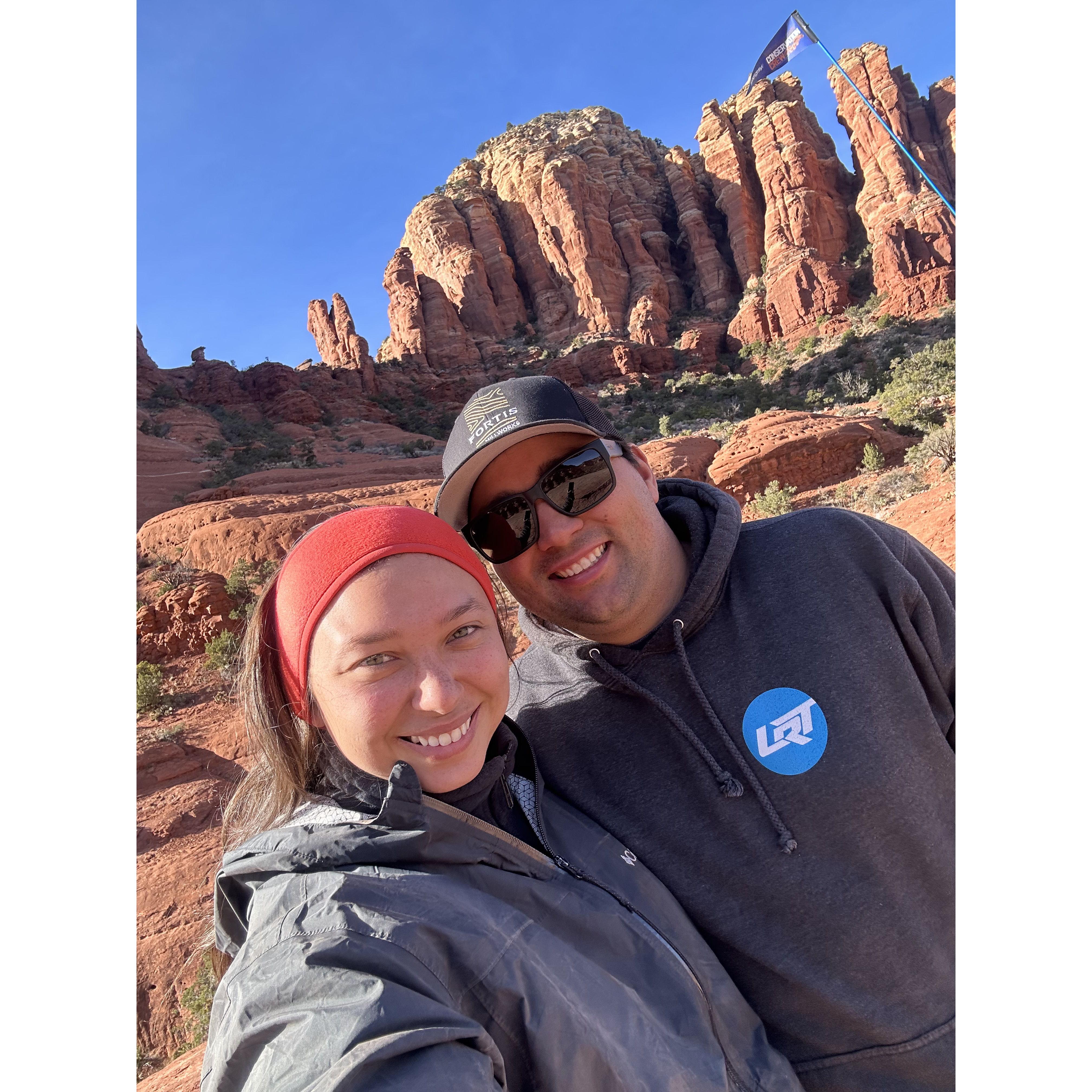 Getting down and dirty in the RZR for our 10 year anniversary