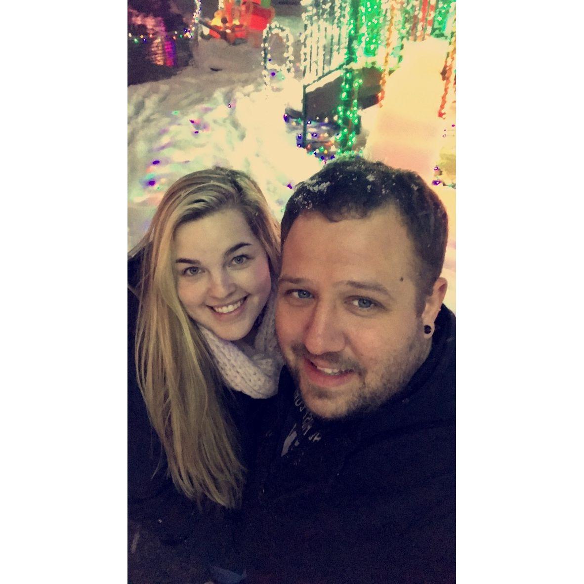 One of our first dates!