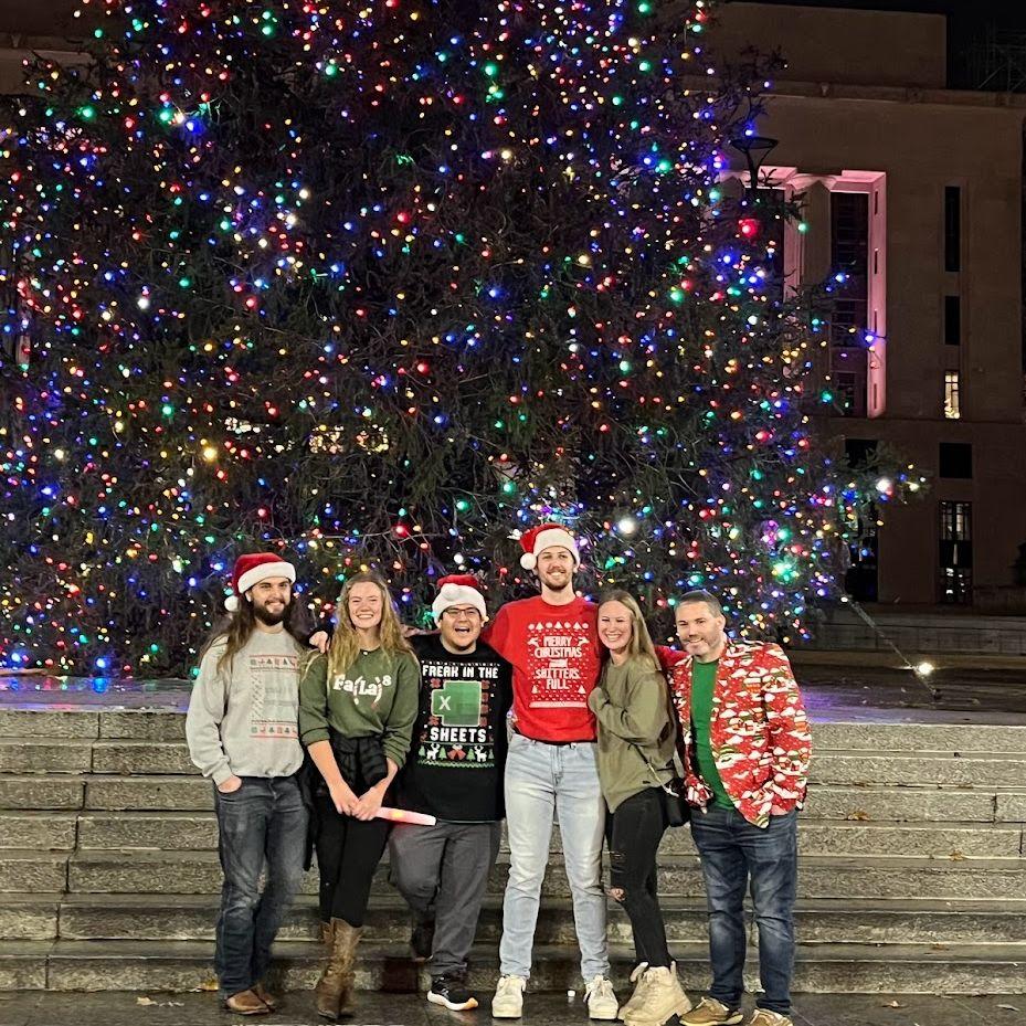Santa rampage with friends in Nashville TN (December 2024)