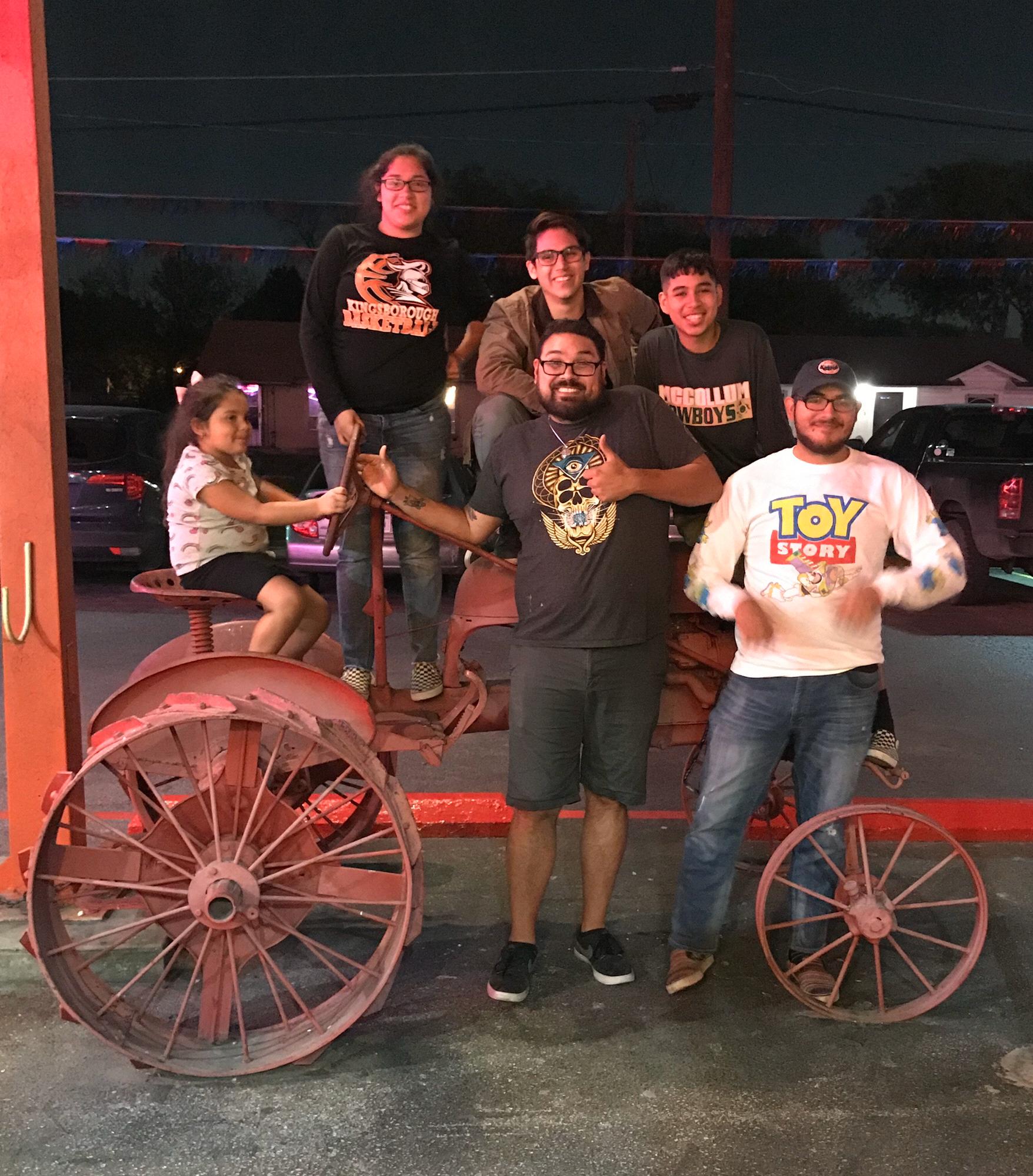 Uncle Rick at Uncle Barney's!