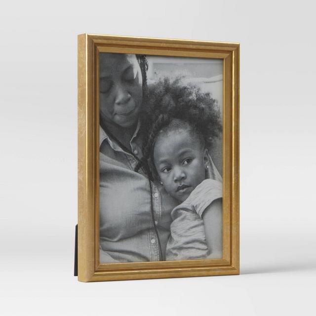 5" x 7" Antique Table Frame Gold - Threshold™
