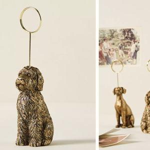 Animal Icon Photo Holder: Dog Edition