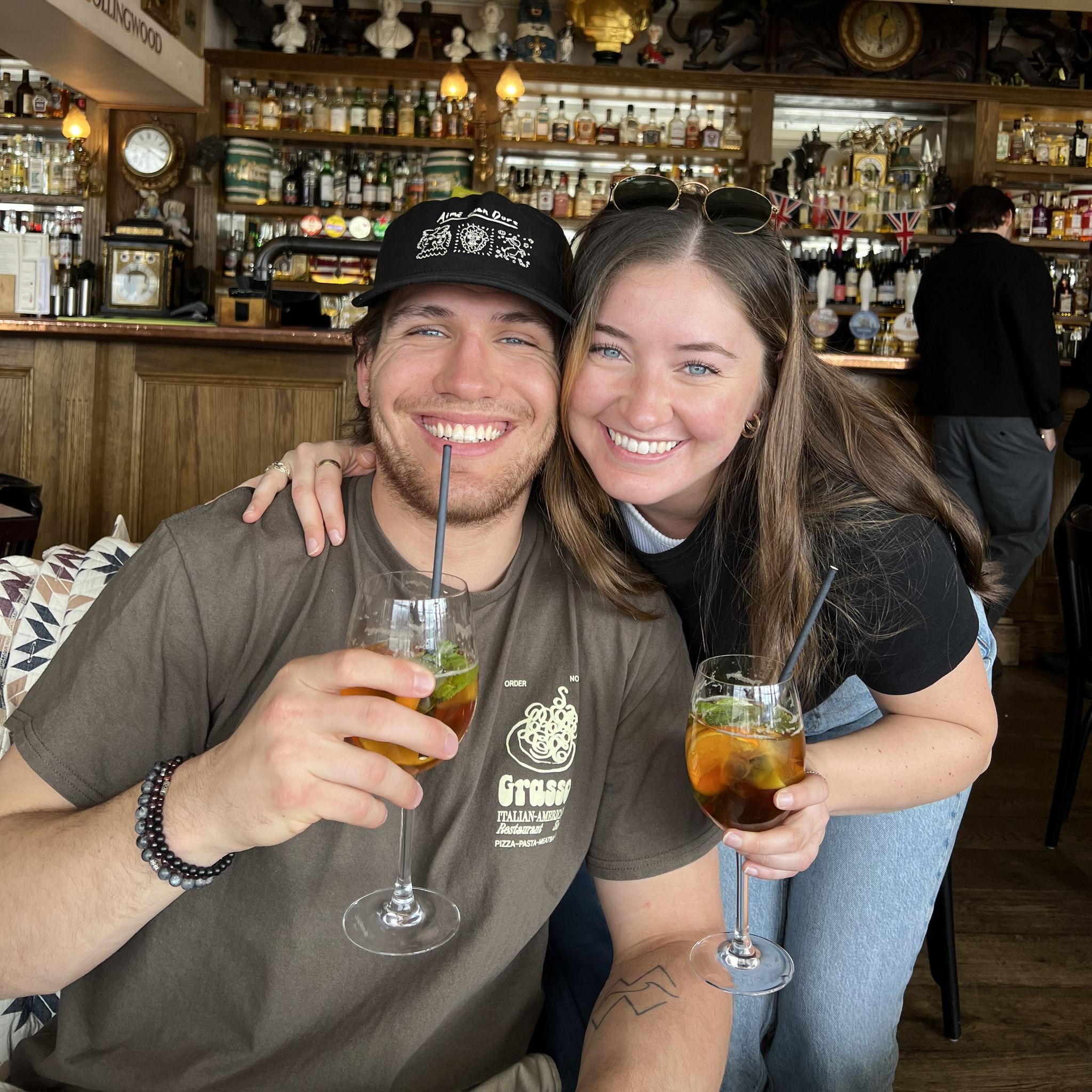 2024! Pimm's & Ginger in London!