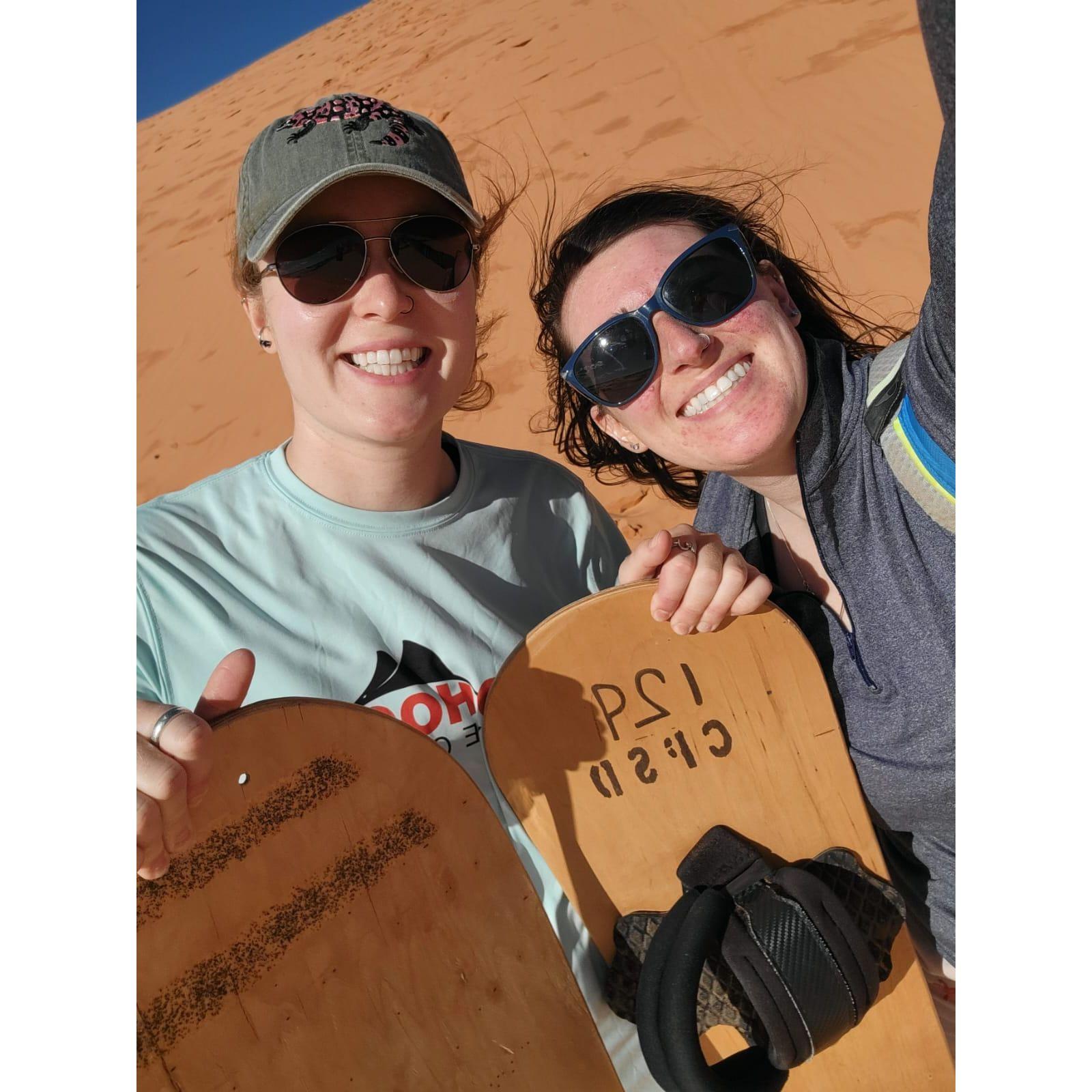 What started as a quick fling turned into so much more. They said “I love you” on December 19, 2021, after a NJ Devils game - it was love at first puck!