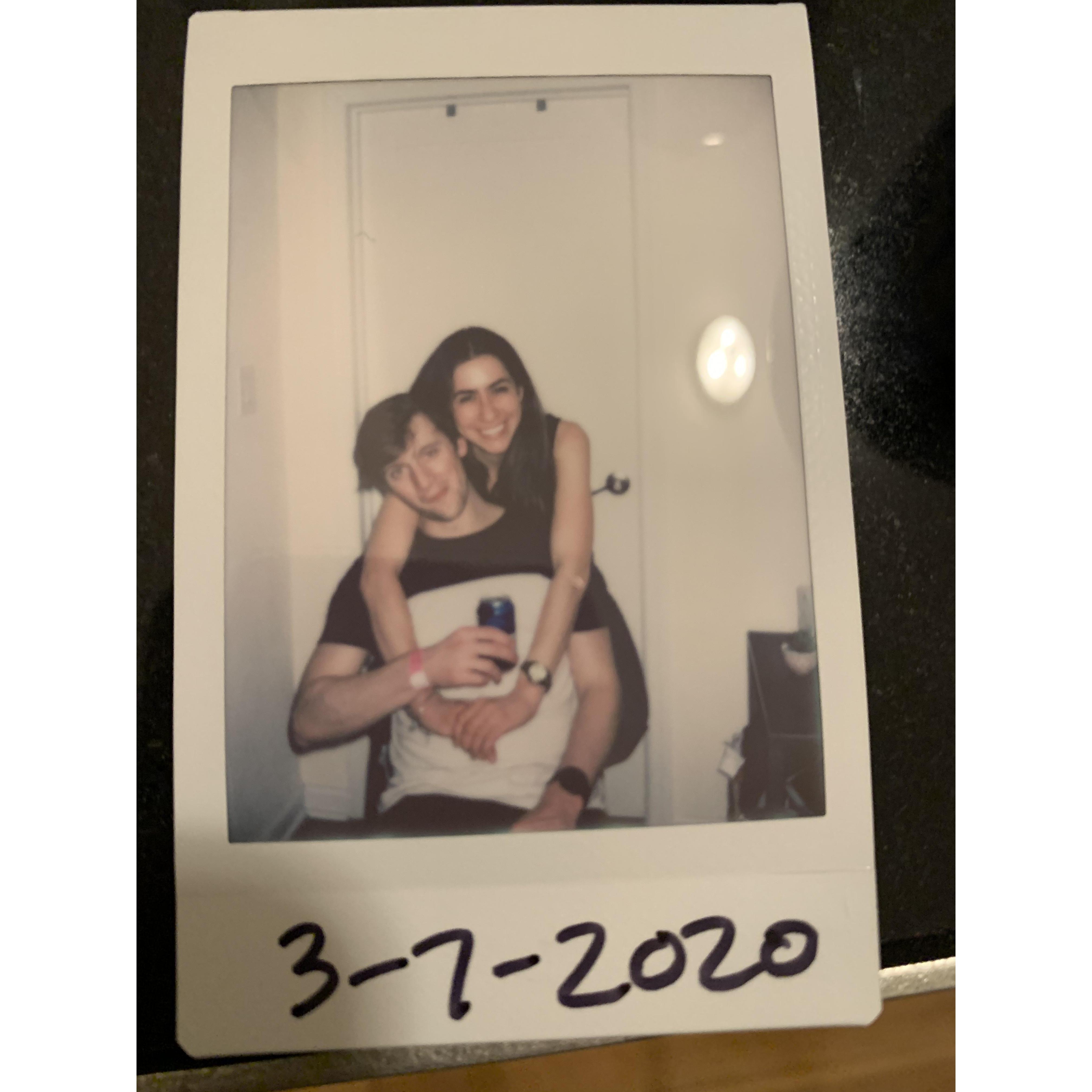 our first picture together!