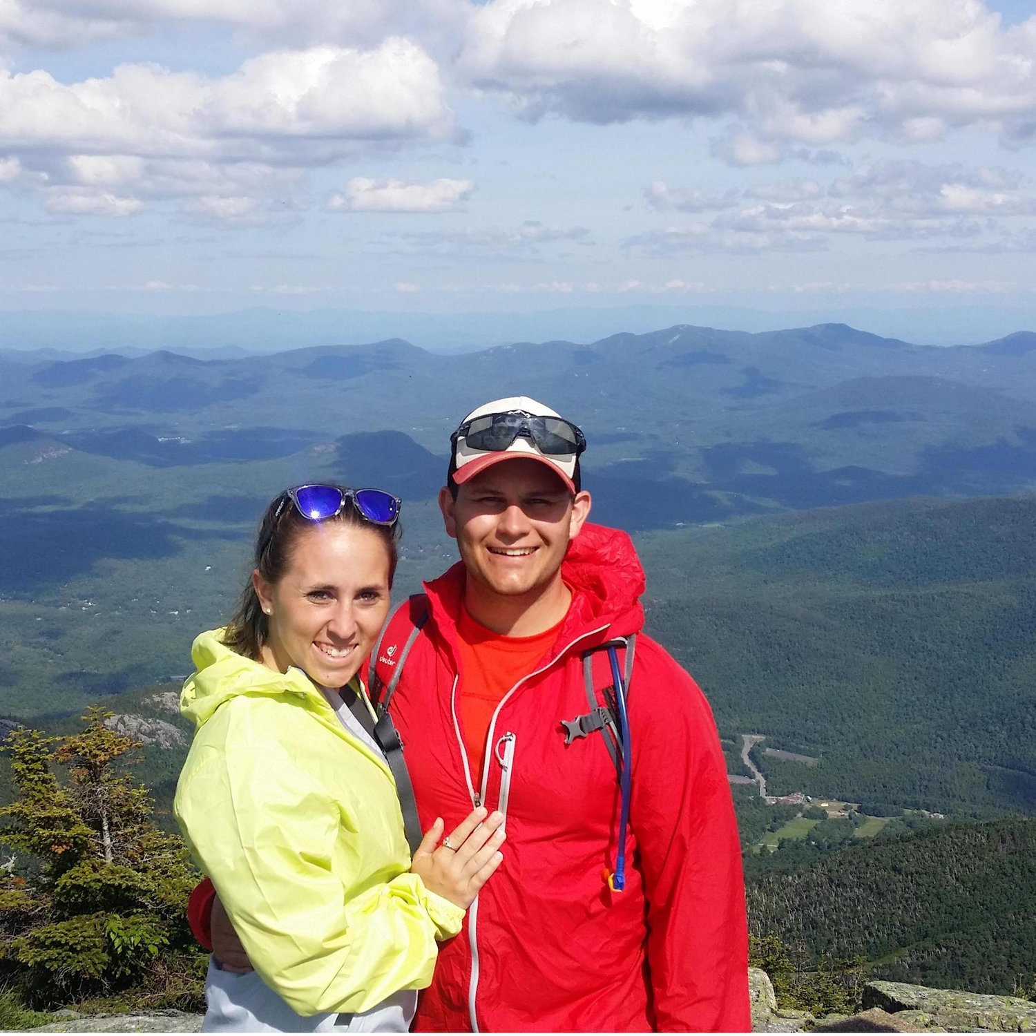 The Top of Whiteface Mt. Lake Placid NY