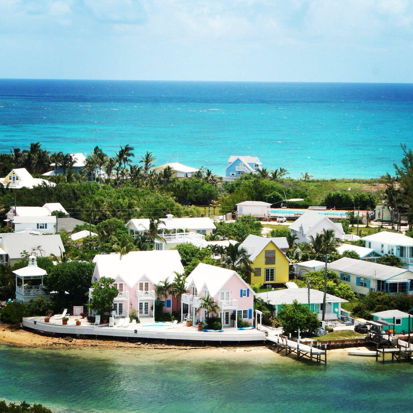 Green Turtle Cay town.