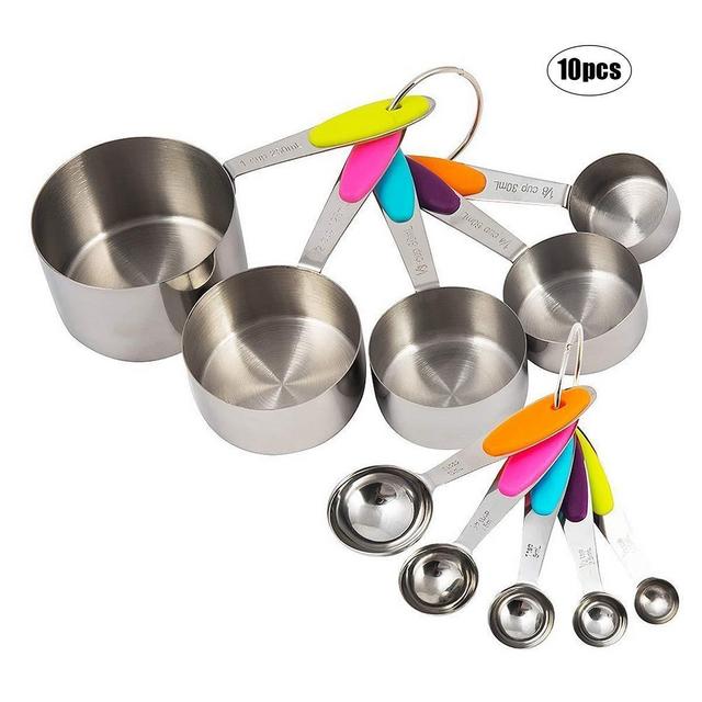 Measuring Cups and Spoons Set of 10