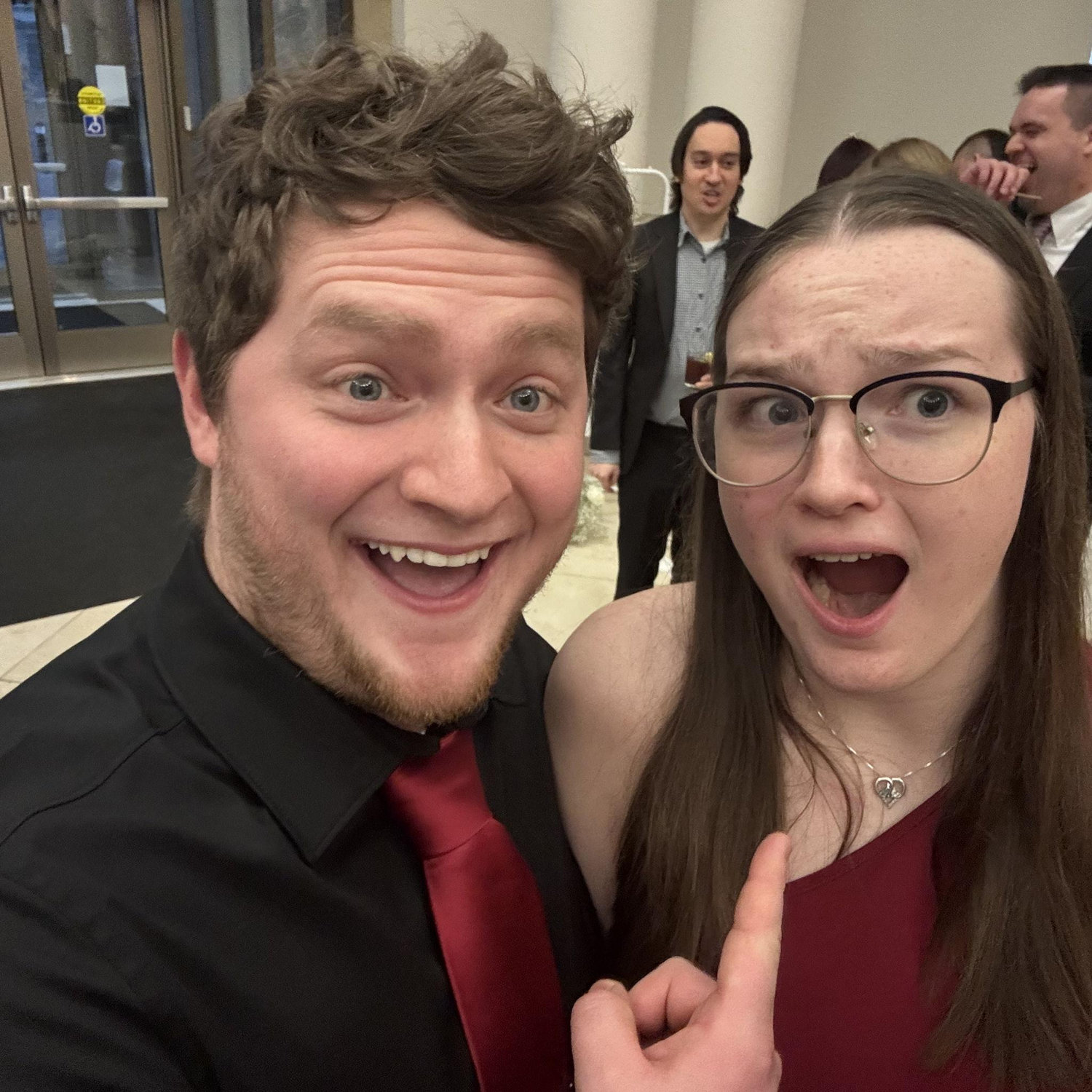 Who let these people into the wedding?!