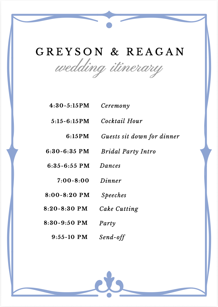 The Wedding Website of Greyson Deal and Reagan Stephenson