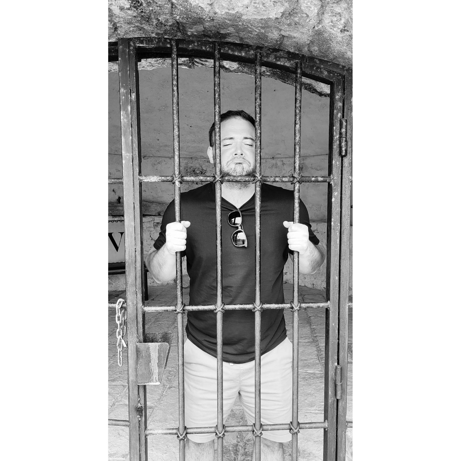 Robert about to serve a life sentence