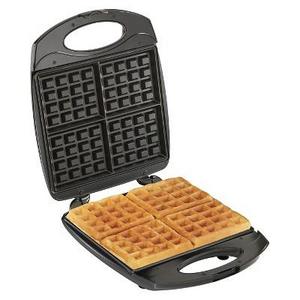 Hamilton Beach 4 Square Belgian Waffle Maker - Stainless Steel