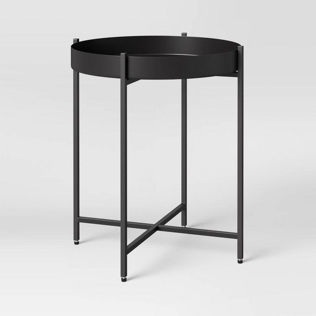14" Iron Standing Planter Black - Threshold™