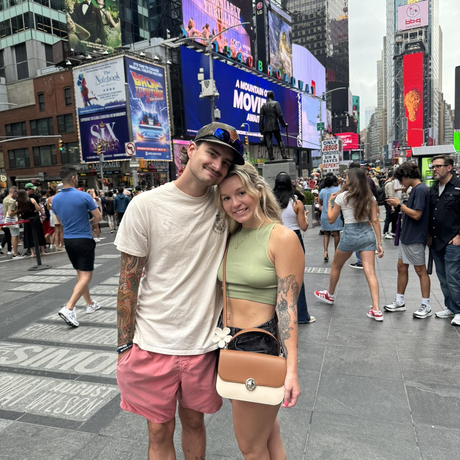 Joey's first time in NYC 2024!
