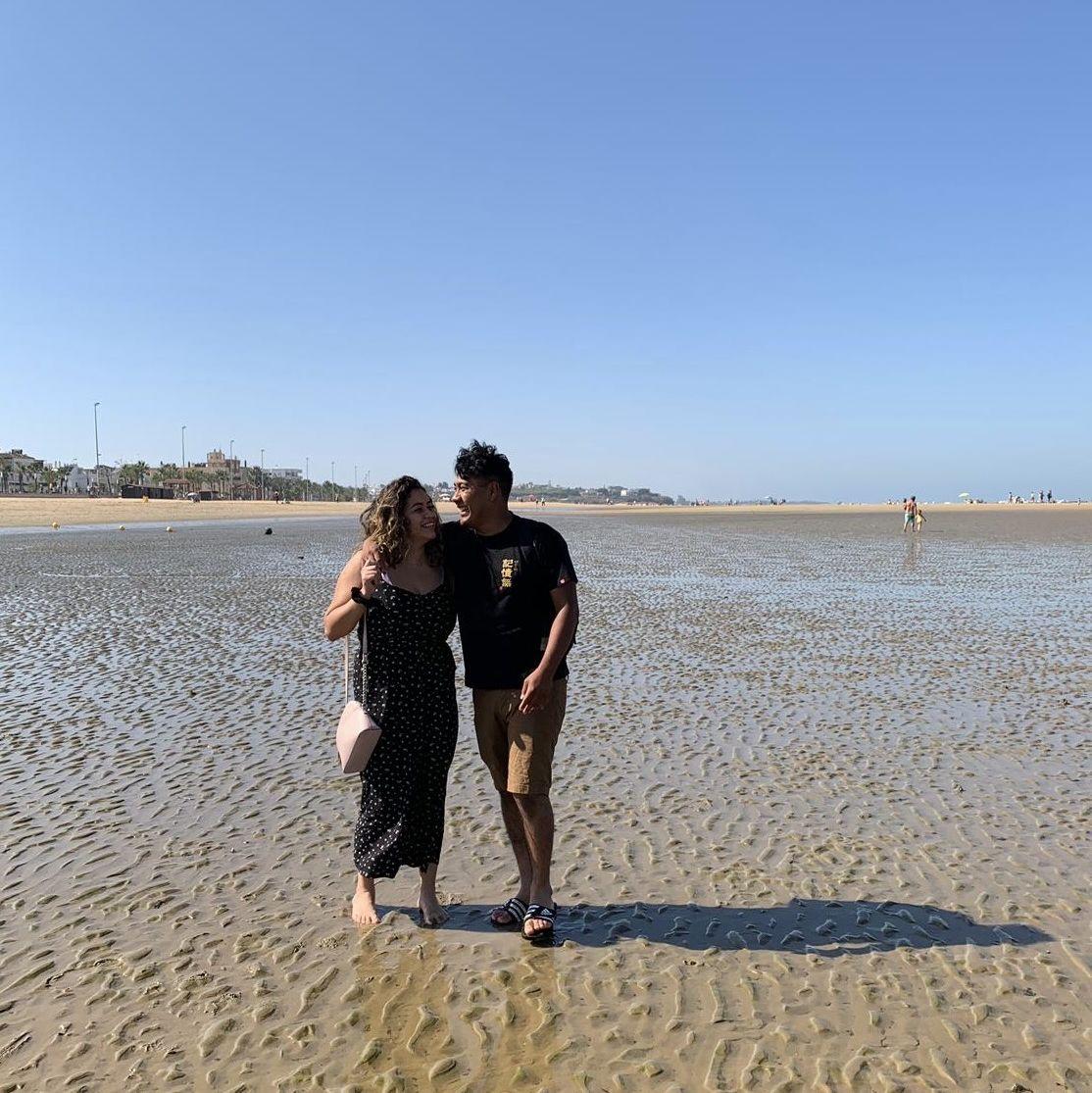Our first international trip together in Spain!