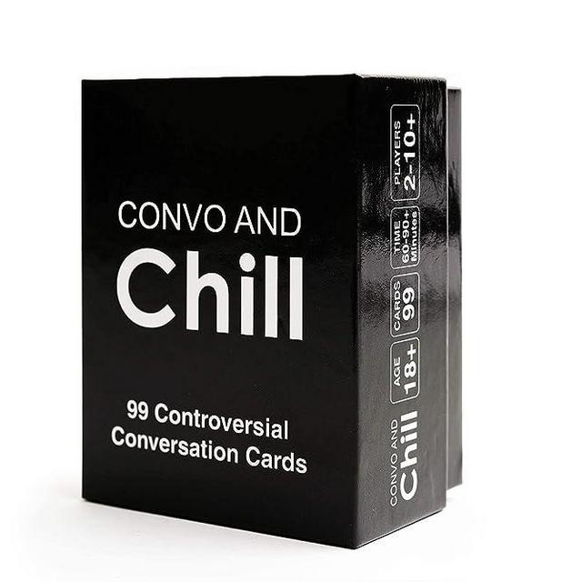 Convo and Chill - 99 Epic Conversation Starters for, Guests or Couples! Fun, Thought-Provoking Discussion Cards for Game Nights, Date Nights, Birthday Parties & More!