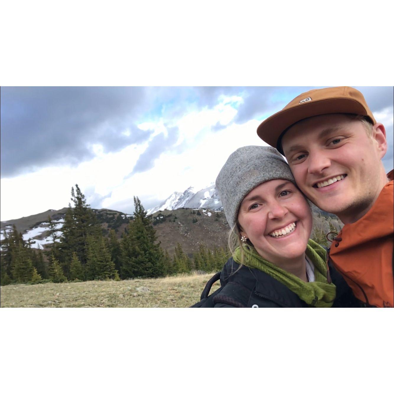 Hiking the tallest mountain in CO