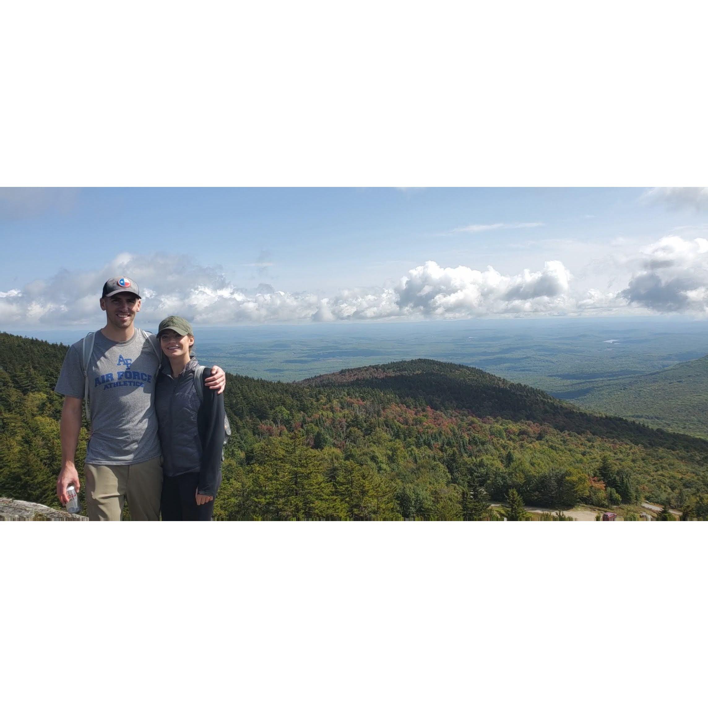 Hiking in NH
