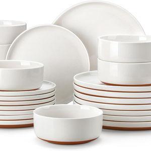 Plates and Bowls Sets, 24 Pieces