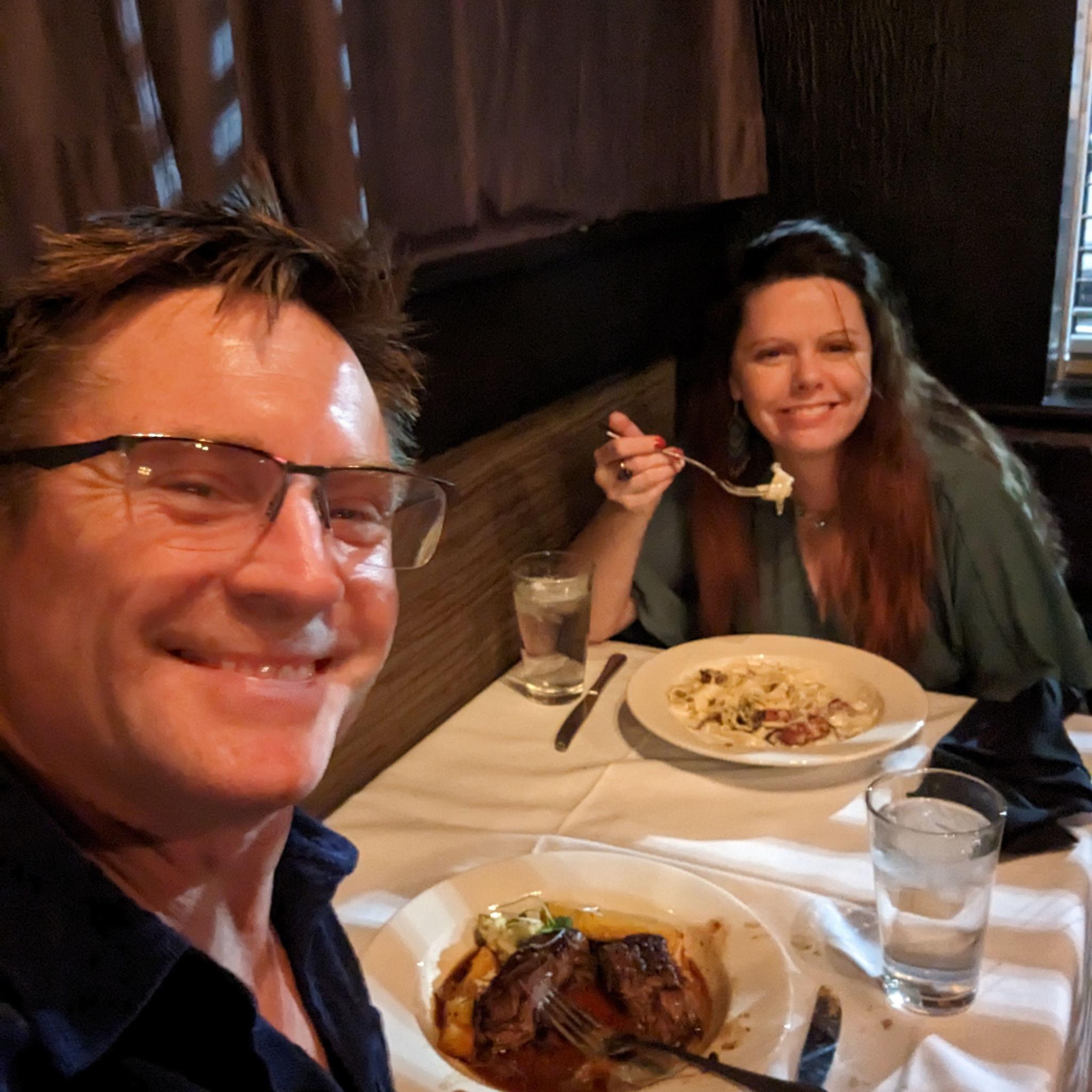 Fancy dinner date. Winter 2023