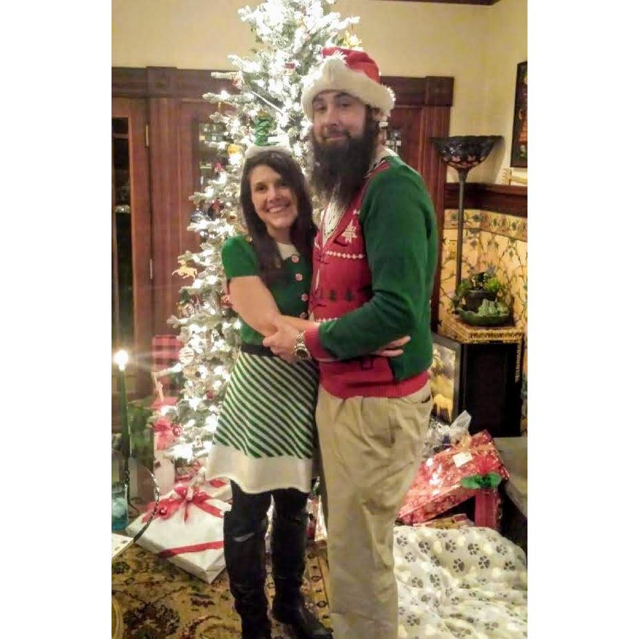 Right when we got engaged... it was a very merry Christmas!