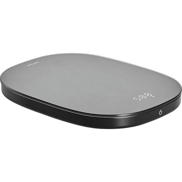 Zwilling Enfinigy Digital Food Scale, Max Weight 22 lbs, Grams & Ounces, .1 gram Accuracy, Baking Scale, Kitchen Scale, Black