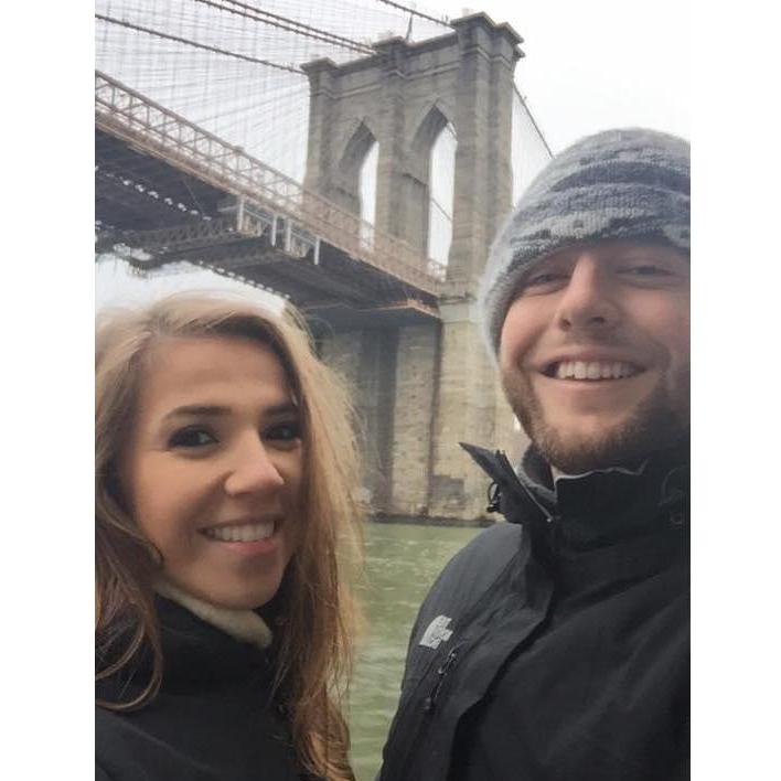 Our first trip together to New York to ring in 2016