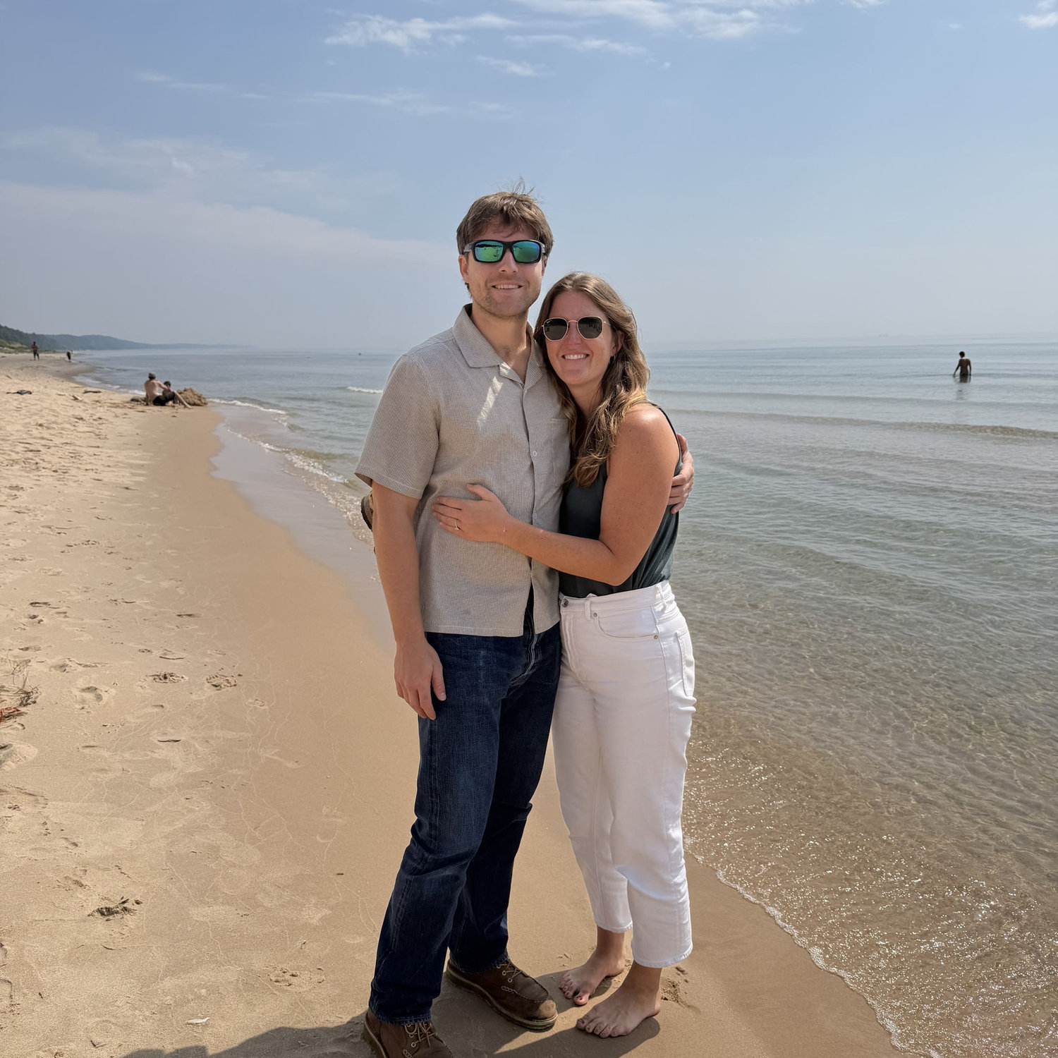 On a recent trip to MI with Michael's parents