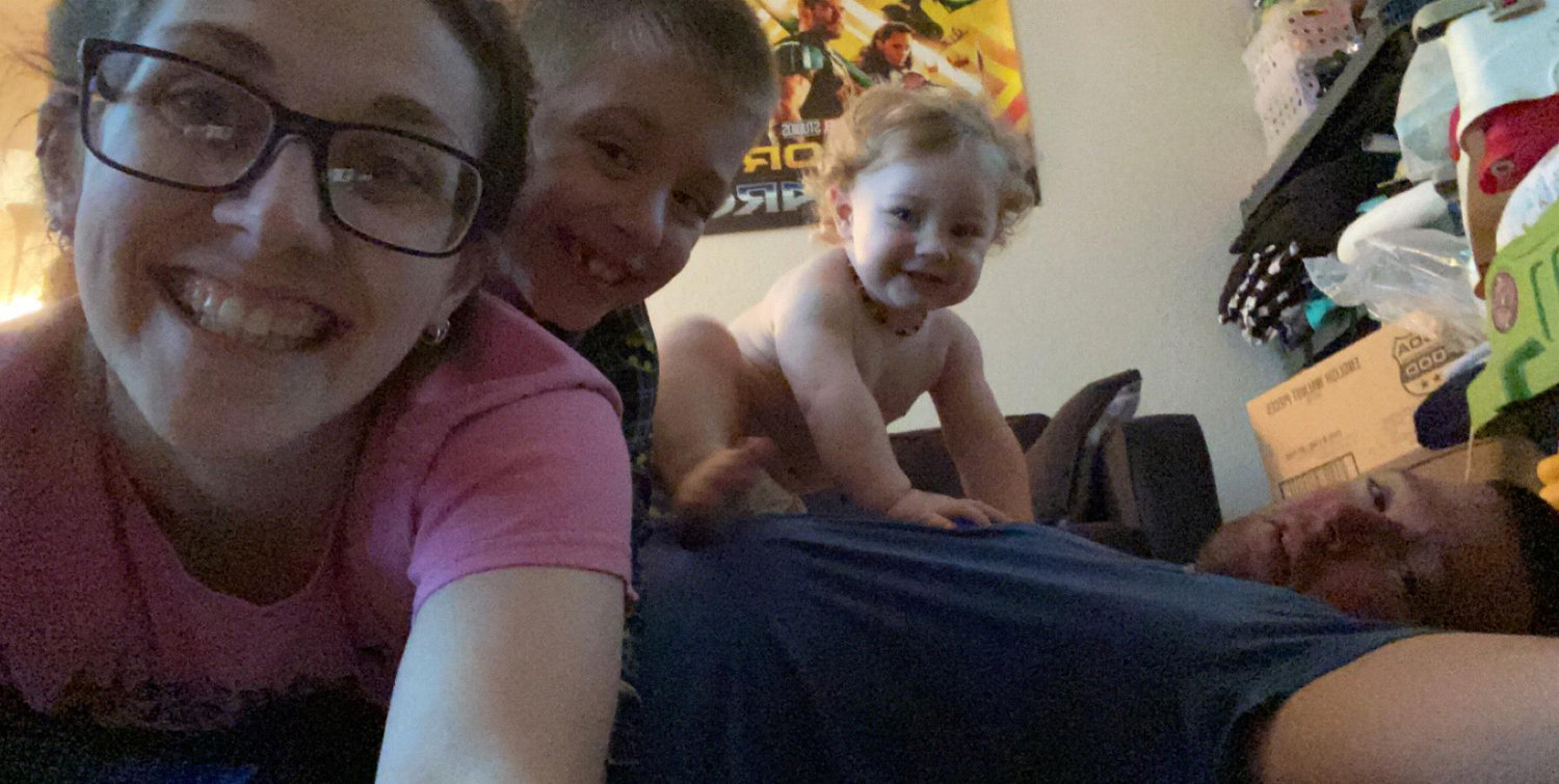 Dog Pile Daddy!