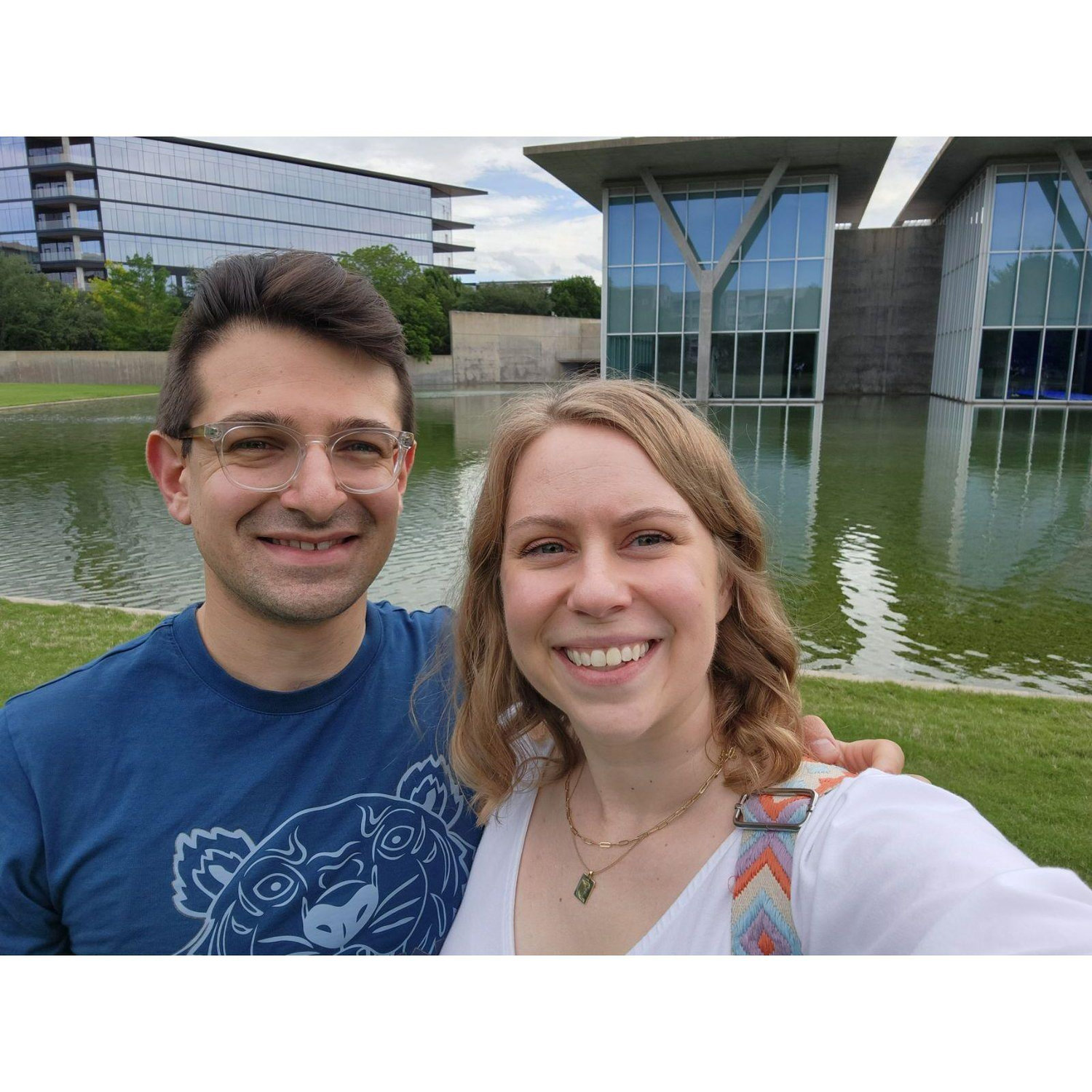 Our first photo together!