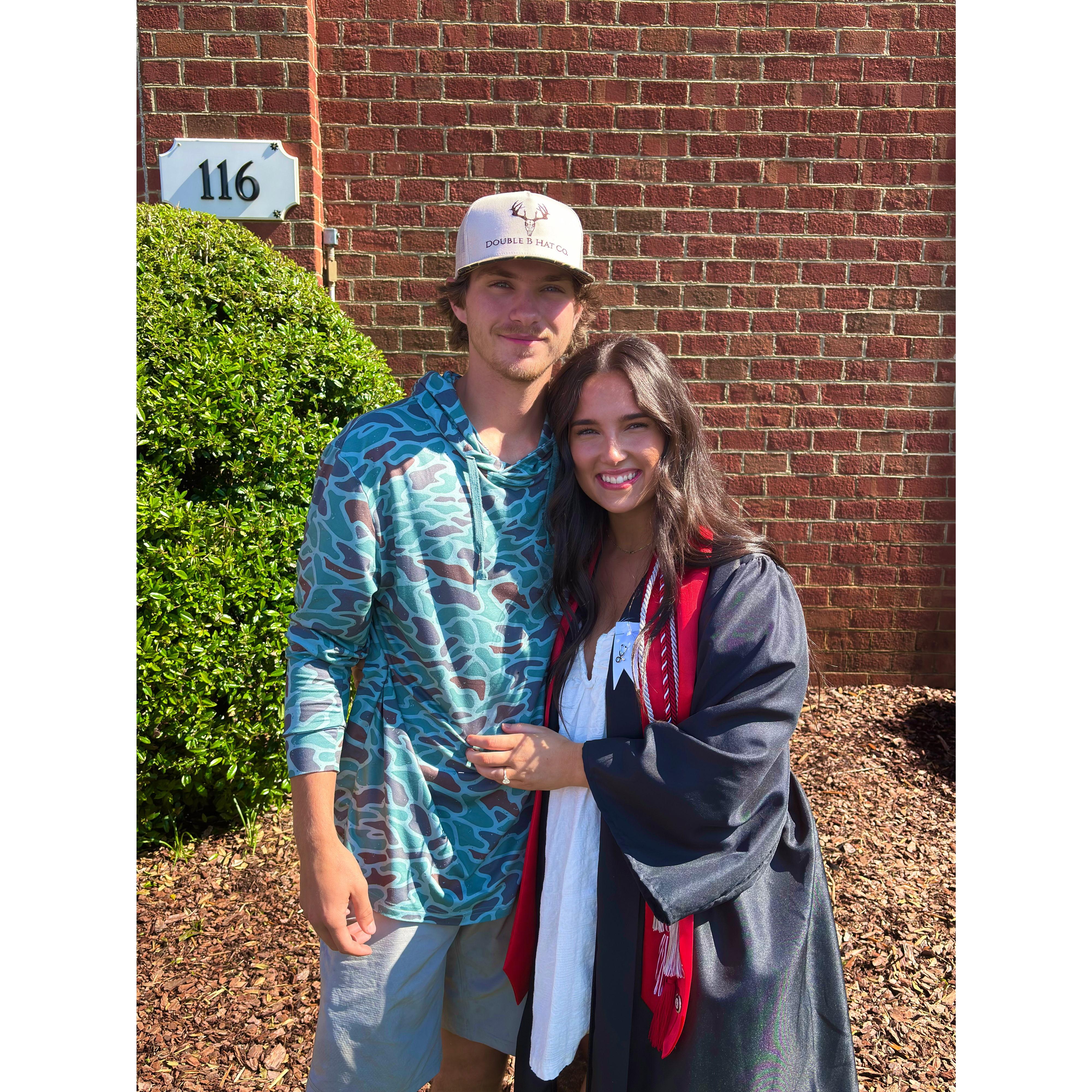 The day Braeden graduated nursing school. How did we become adults so quickly?!? May 2025