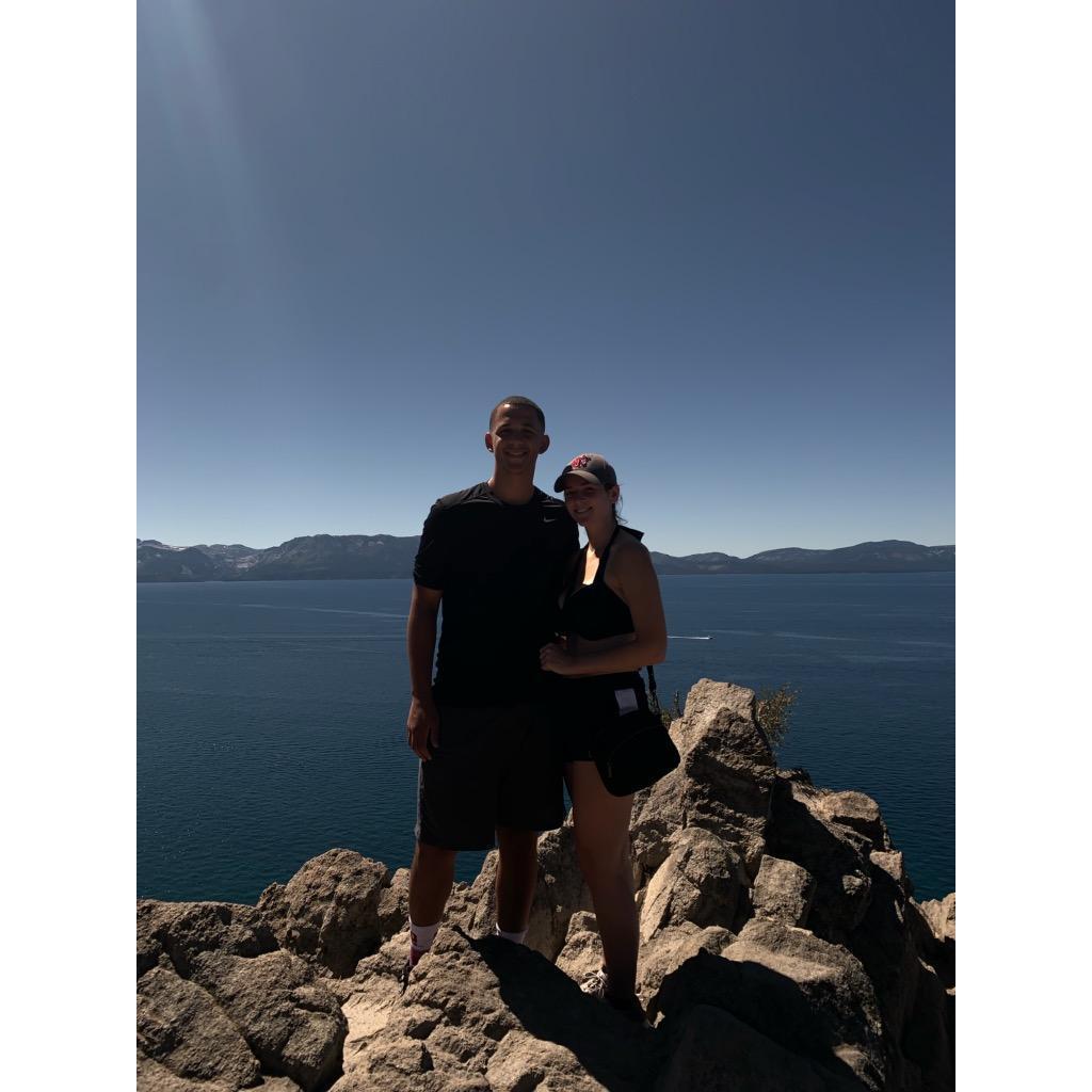 After spontaneously driving through the middle of the night from Seattle to Lake Tahoe for a long weekend adventure. One of our first of MANY crazy adventures together. 2019