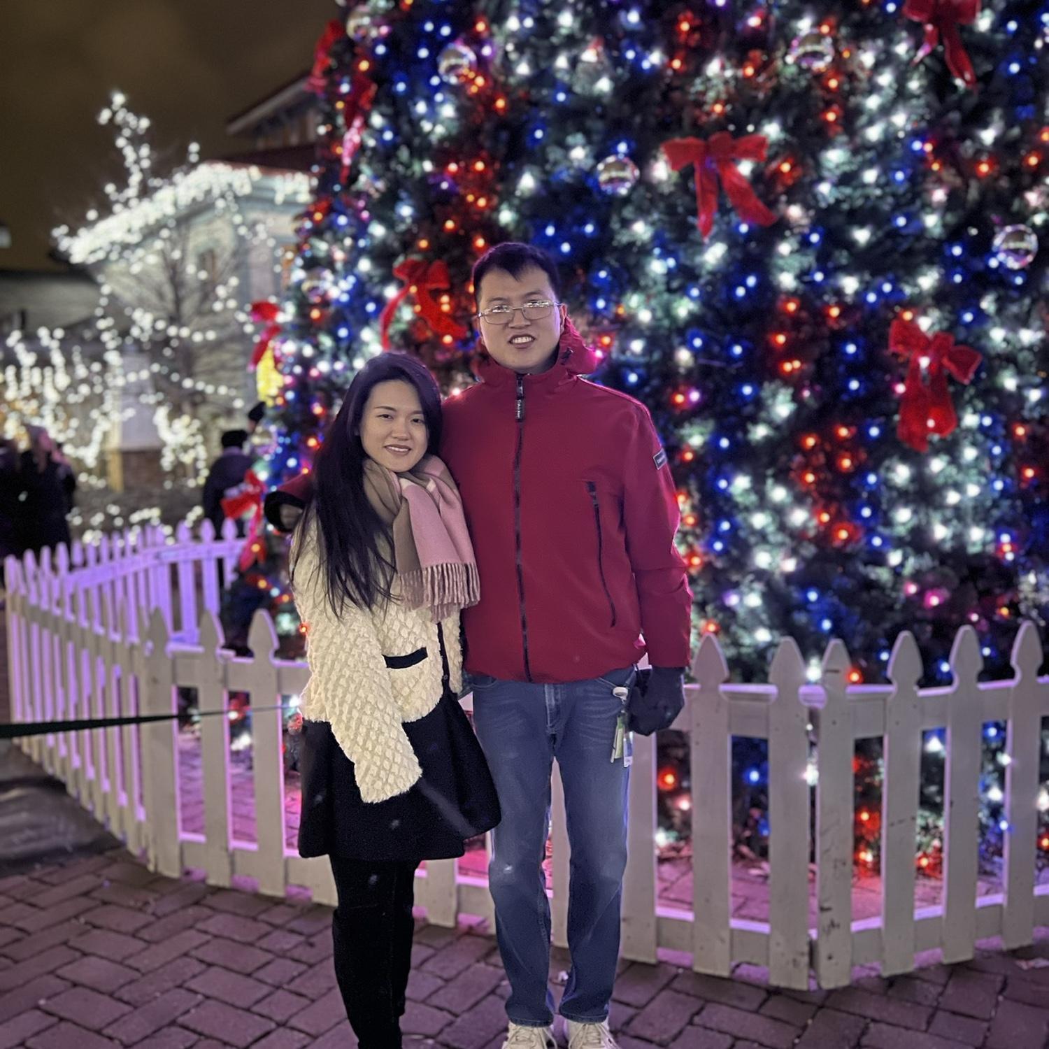 Our first Christmas together 🎄